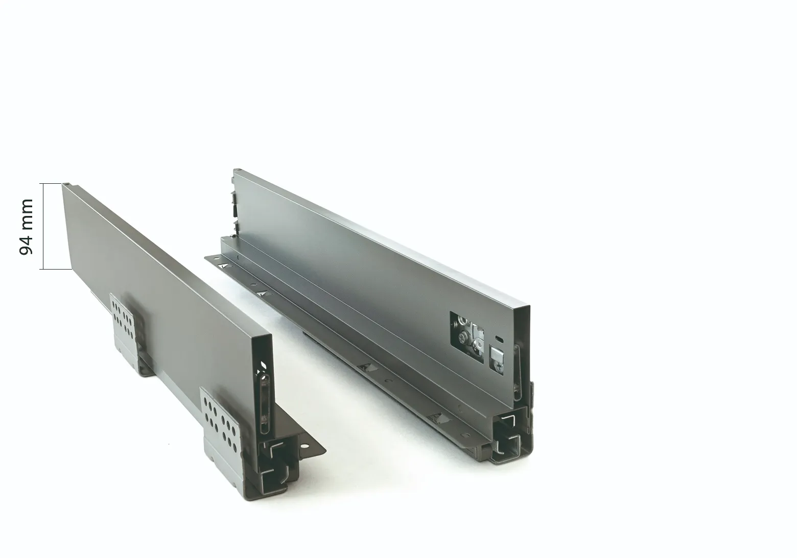 Imagen Corredera Oculta Con Lateral CIERRE LENTO - SLIM 4D